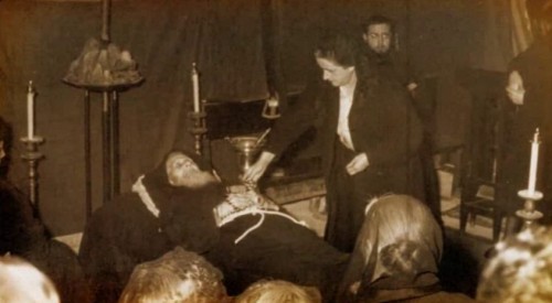 Velatorio de fray Leopoldo.