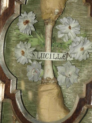 Reliquia insigne de Santa Lucila. Jaroslaw, Polonia.