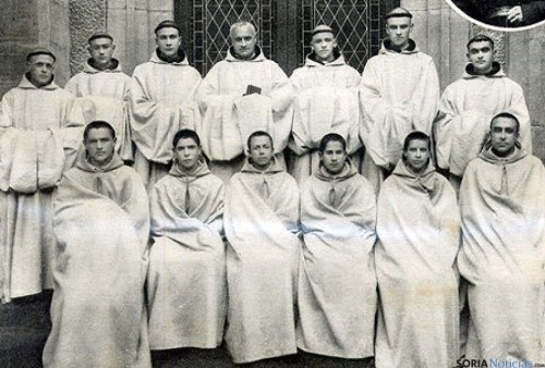 Fotografía de algunos de los mártires cistercienses que van a ser beatificados.