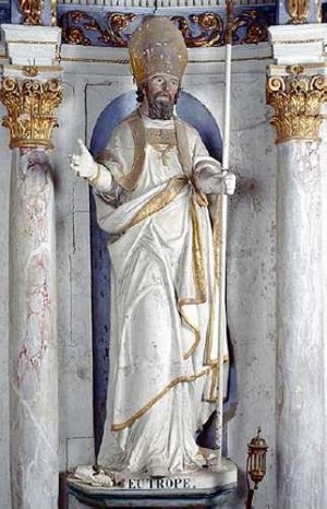 Escultura de 1719. Parroquia de Moncé-en-Saosnois (Francia).