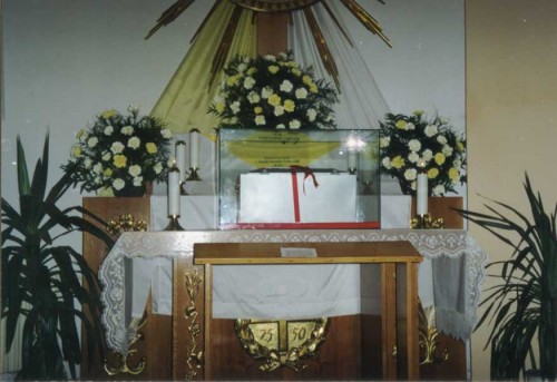 Urna de las reliquias.