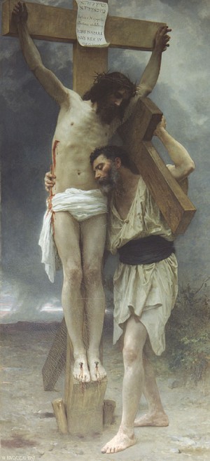 "Compasión", lienzo del pintor decimonónico William Adolphe Bouguereau. Museo de Orsay, Francia.