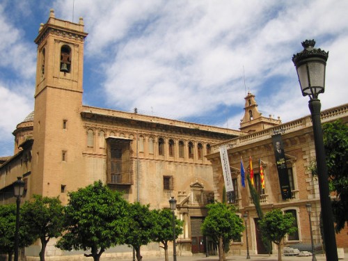 Fachada del Real Colegio Seminario del Corpus Christi, Valencia, España. Foto: J. Díez Arnal.