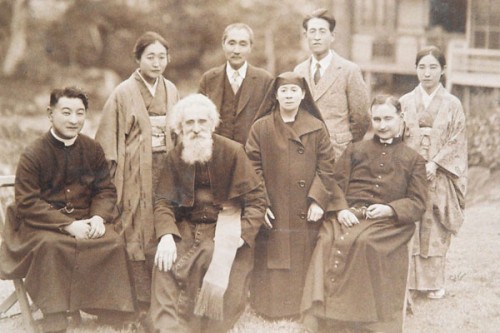 Fotografía del Beato durante su viaje a Japón en 1936.
