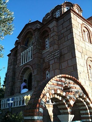 Iglesia de San Lucas en Mitilene.