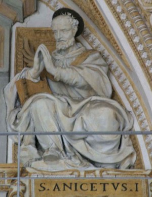 Escultura del Santo. Basílica de San Pedro del Vaticano, Roma (Italia). Fuente: www.stpetersbasilica.org.