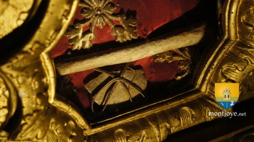 Reliquias de San Luís en Ecuelles de Bounogne (Francia). Fuente: www.montjoye.net