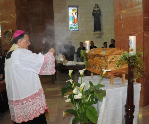 Urna actual de la Santa.