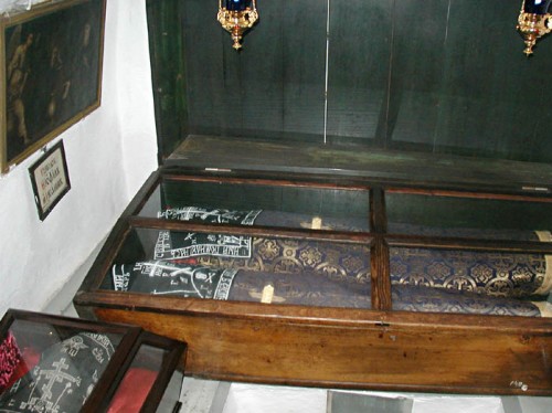 Urna de los Santos Juan y Teófilo.