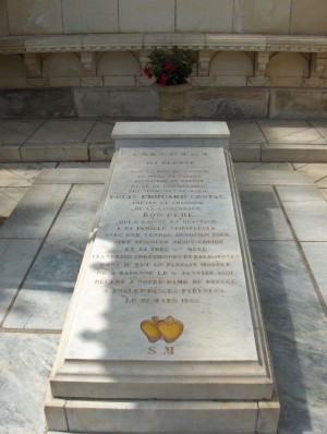 Detalle del sepulcro del Beato.
