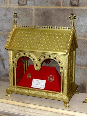 Relicario de los Santos. Colegiata de Nôtre Dame du Fort, Étampes (Francia).