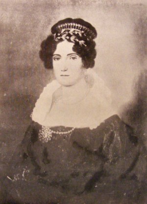 Retrato de Elena (Safta) Brâncoveanu.