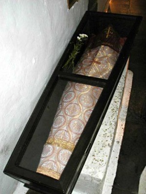 Tumba de San Gregorio el Taumaturgo.