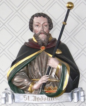 Busto realizado por Moritz Schlachter. Iglesia de Santa Cristina, Ravensburg (Alemania).