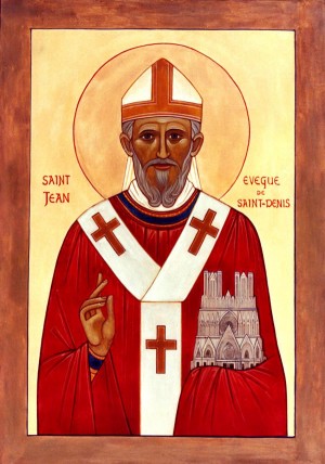 Icono de San Juan de Saint-Denis.