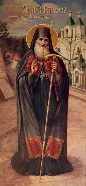 Icono ortodoxo ucraniano del santo.