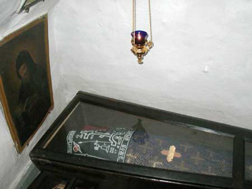 Tumba de San Abrahán el “amante de las fatigas”.