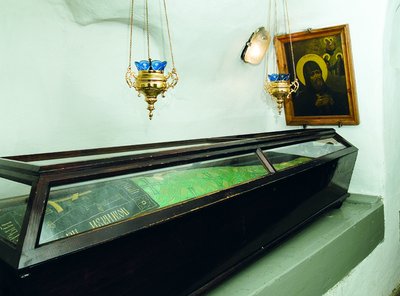 Tumba de San Erasmo monje.