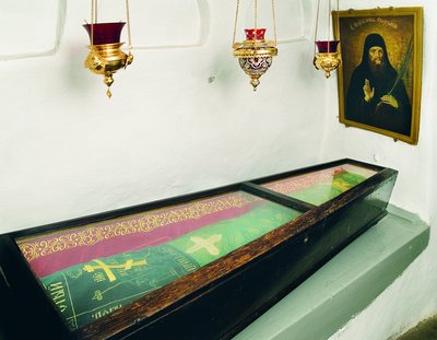Tumba de San Eustracio monje mártir.