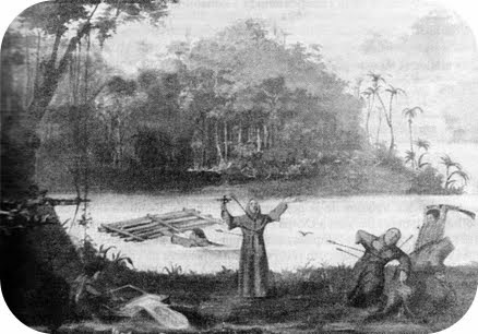 Martirio de los franciscanos.
