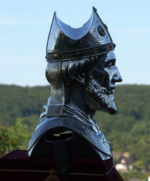 Busto relicario en Remagen (Alemania).