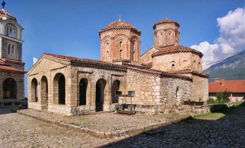 Monasterio de San Nahum en Ohrid.