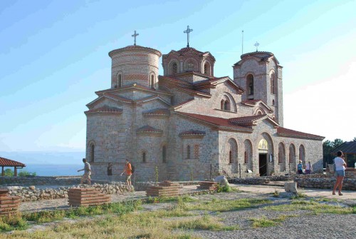 Monasterio de los Santos Clemente y Pantaleón en la ciudad de Ohrid.