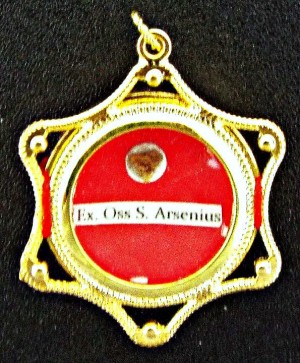 Reliquia propiedad del metropolita Teodosio de la Iglesia Ortodoxa en América.