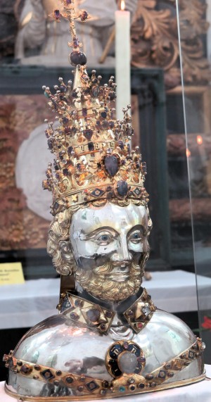 Relicario en Kornelimünster (Alemania).