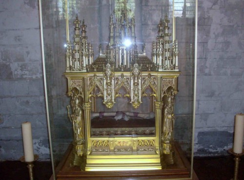 Relicario del Santo en Seclín (Francia).