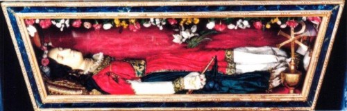 Santa Bonosa, virgen mártir. Paciano, Italia.