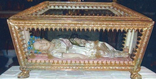 Santa Lupercila, mártir. Crodo, Italia.