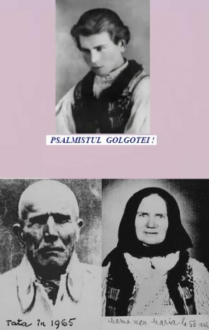 Fotografías de Traian niño y de sus padres, Constantin y María.