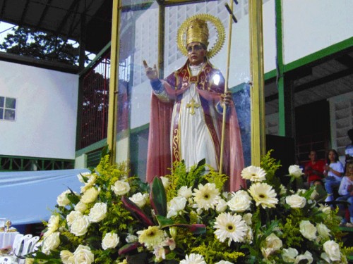 San Eleuterio, papa, patrono de Barinitas (Venezuela).