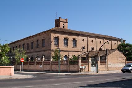 Vista del monasterio de Fons Salutis, hogar y prisión de las mártires. Algemesí, Valencia (España).