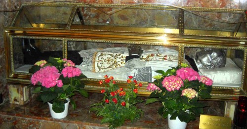 Urna de las reliquias.