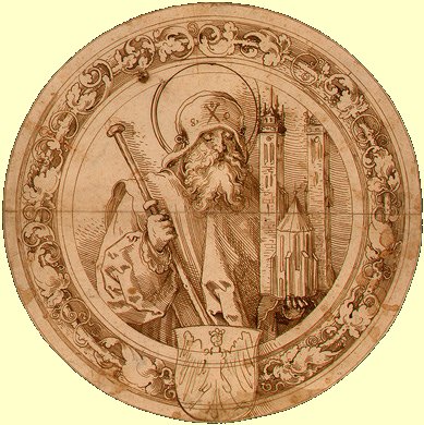 Grabado del Santo, 1521. Rosenwald Collection. National Gallery of Art in Washington, EEUU.