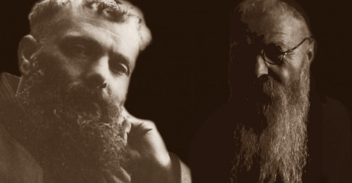 Foto de los beatos Federico de Berga y Modesto de Mieres.