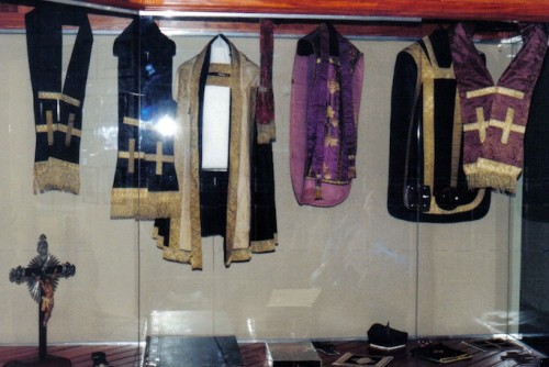 Ornamentos utilizados por el Beato.