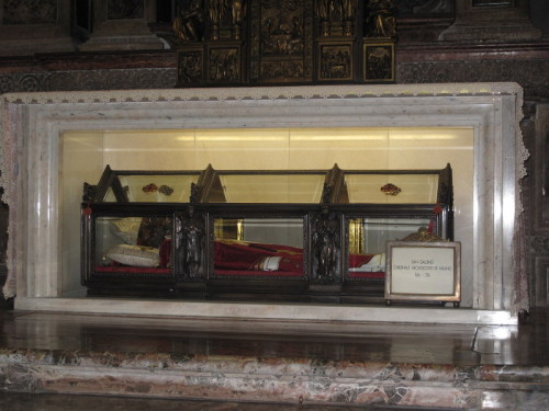 Reliquias del Santo.