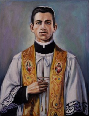Estampa popular del Beato.
