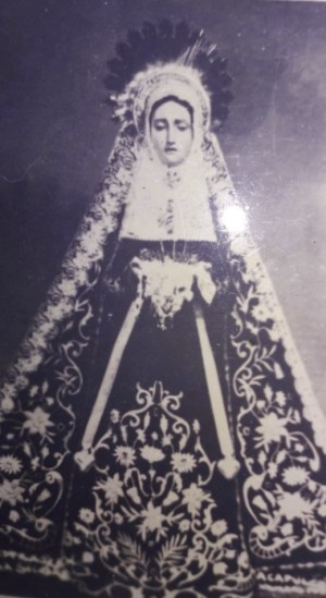 Foto de la Virgen antes de la Coronación Pontificia.