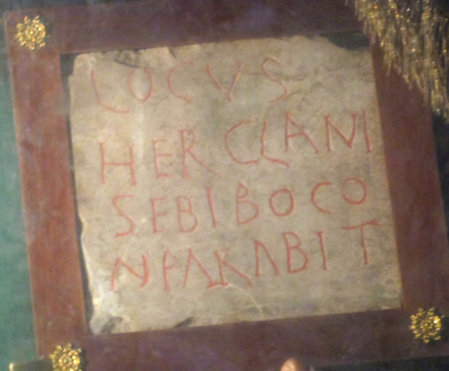 Lápida de San Herculano