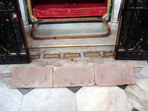 Lápida de Santa Filomena