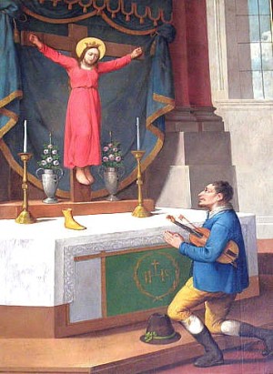 Milagro de Santa Wilgefortis