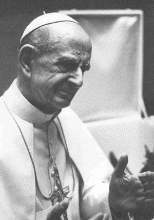 Fotografía del Venerable pontífice, tomada en 1977.