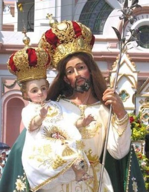 Imagen de San José venerada en Zapotlán, México.