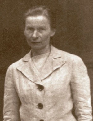 Última fotografía tomada en vida a la Beata. Era el año 1941 y ya estaba obligada a vestir de seglar.
