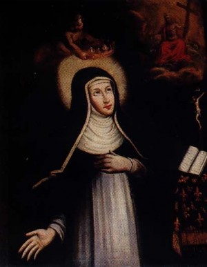Lienzo de la Beata Margarita de Saboya, religiosa dominica.