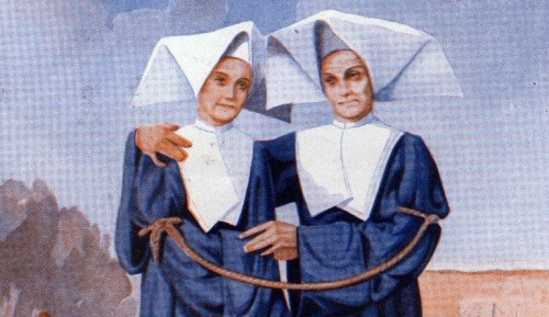 Ilustración de las Beatas Odile Baumgarten y Marie-Anne Vaillot.